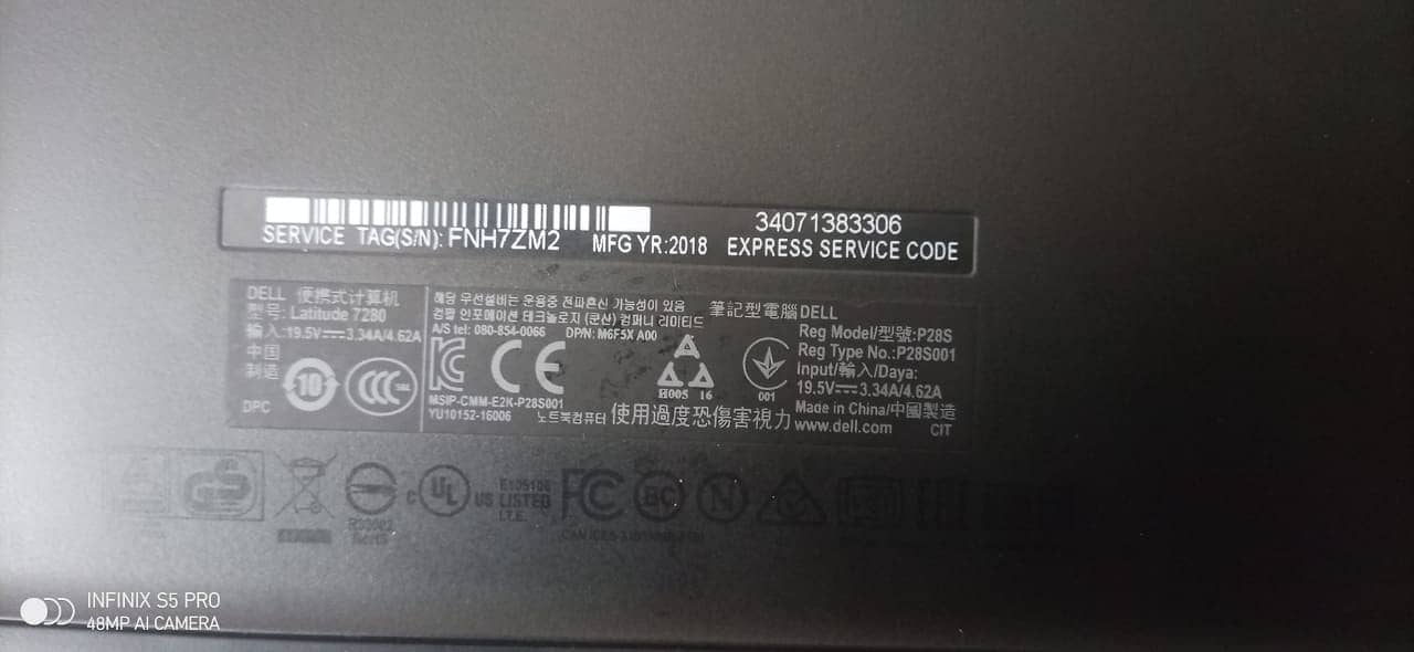 Dell Latitude slim series laptop 1