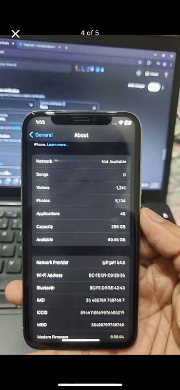 iphone x 256gb pta approved in good condition 1