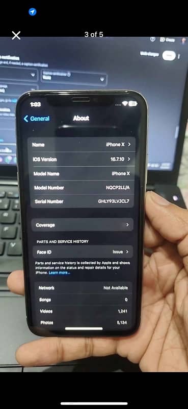 iphone x 256gb pta approved in good condition 3