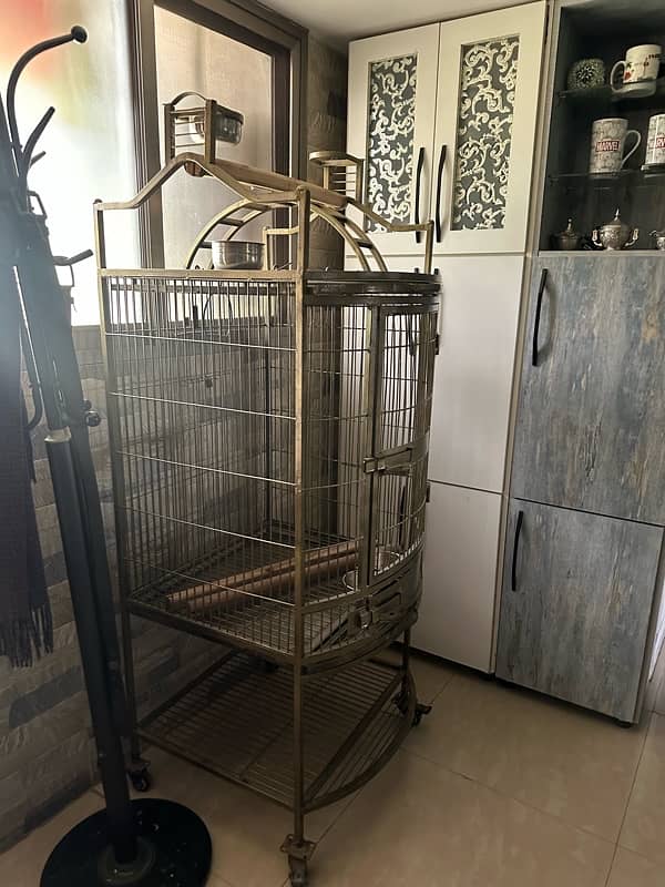 parrot cage big 0