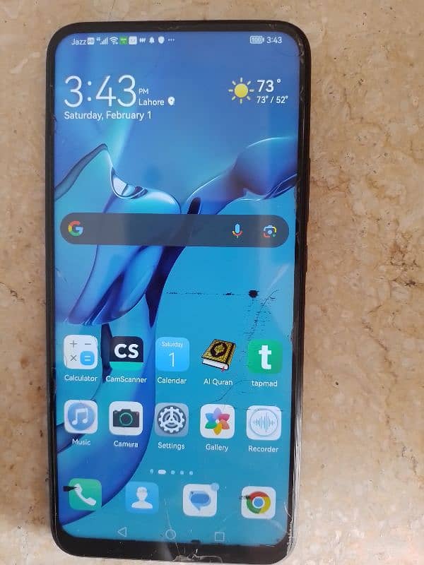 Huawei Y9 Prime pop up camera model 2