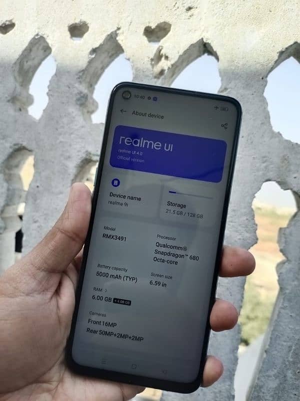 Realme 9i. . 6/128 complete saman 1