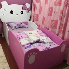 Kids Single Bed | Hello Kitty | Car Bunk | Lights Decor | Butterfly