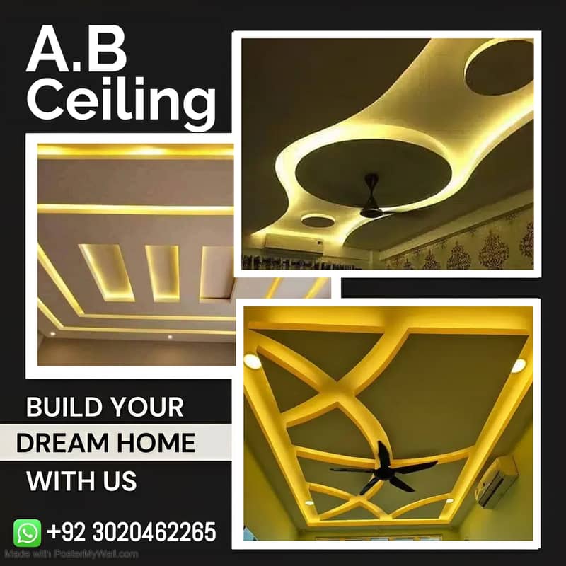 false ceiling, pop ceiling, Gypsum Panel Ceiling, pvc ceiling 10