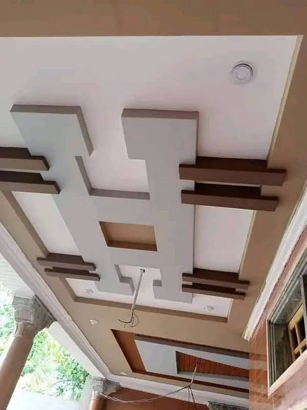 Plastic Paris Ceiling/ False Ceiling /pop Ceiling / All Ceiling work 19