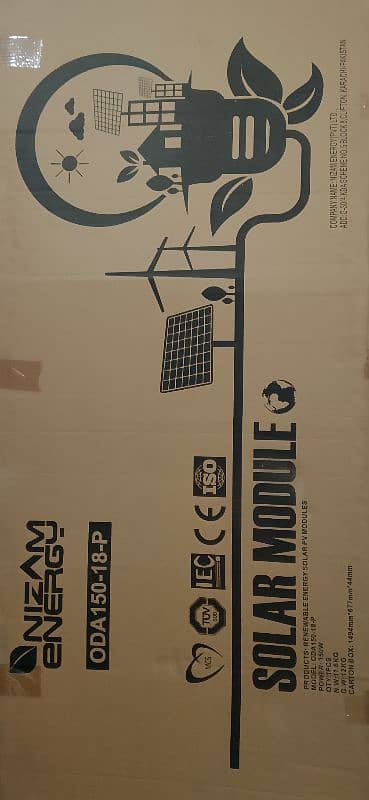 2 pcs of Nizam Energy Solar Panel 1