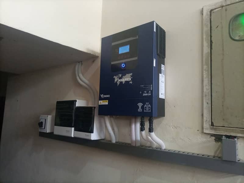 Crown Max Power Homeage inverex Growatt Solar Inverter Setup 10