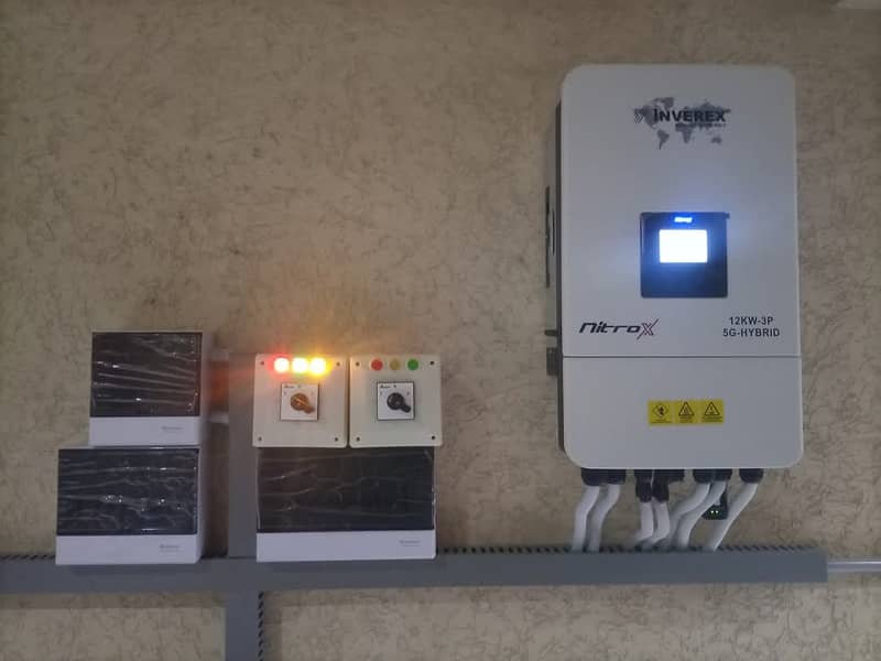 Crown Max Power Homeage inverex Growatt Solar Inverter Setup 11