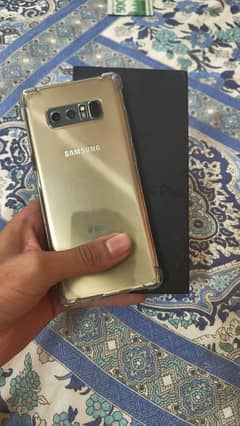 samsung note 8 single sim pta with box