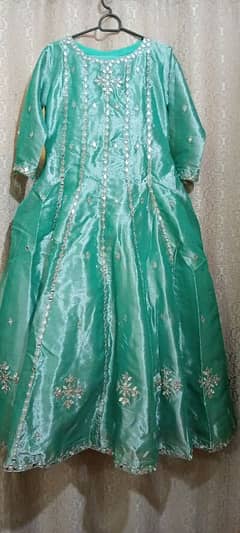 long maxi with cancan + Dupatta