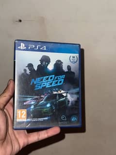 need for speed Ps4 Disc