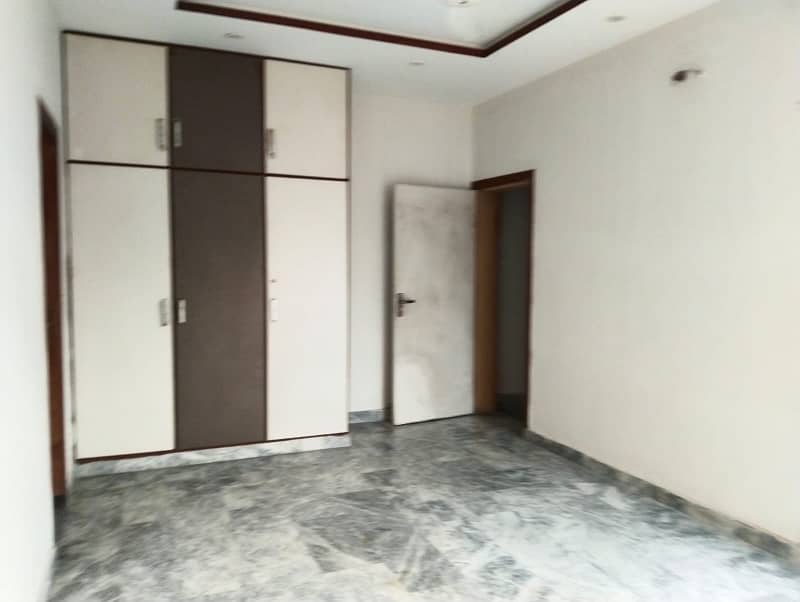 10 Marla Neat And Clean Upper Portion Available For Rent In PAK Arab B Block Facing Park 1