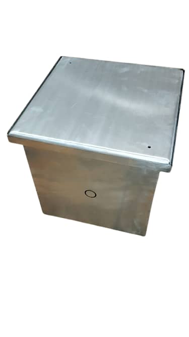 Stainless steel SS 304 Heavy Duty Earth Pit Chamber With Cover 2