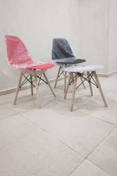 imported plastic chairs with Table