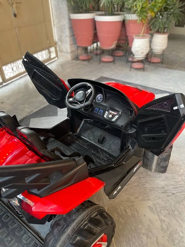 Electric car 12v battery and remote control for parents, two-seater 5