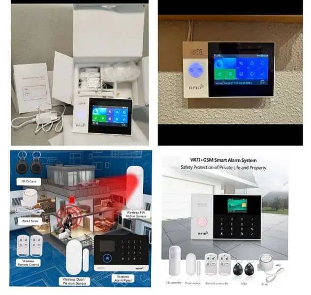 GSM Home Security System Motion Detection Door Sensor Bug Alarm Buzzer 0