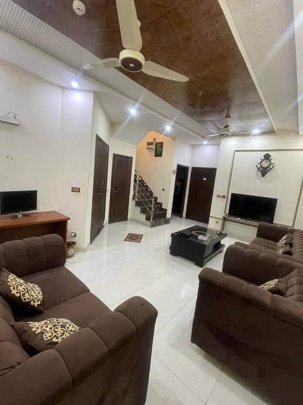 5 Marla fully Furnished 3 Bed House available for Rent in DHA 9 Town Lahore 1