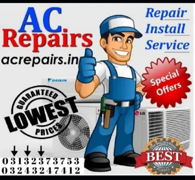 AC TECHNICIAN REFRIGRATER REPAIRING , MASTER SERVICE IN LOWEST PRIZE 1