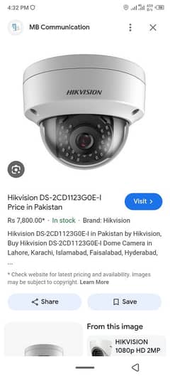 Hik vison Camera 2.8mm