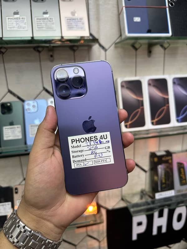 i phone 14 pro max 256gb PTA approved 5