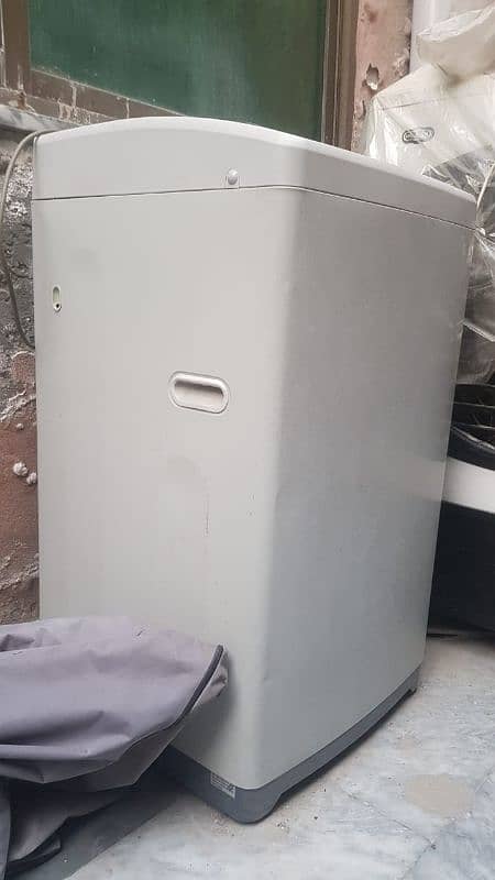 haier washing machine fully loaded 1