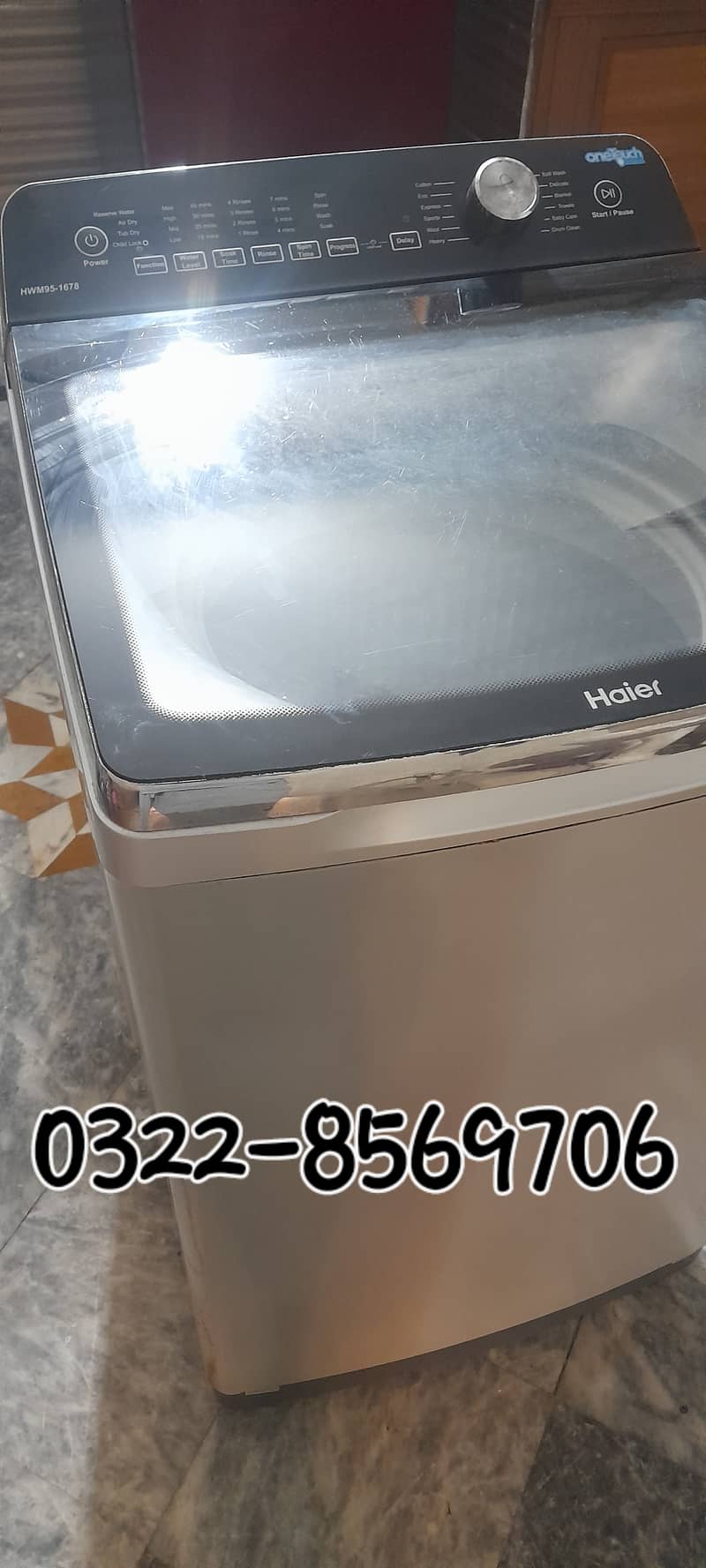 Haier Automatic Dryer Machine for urgent sale 0