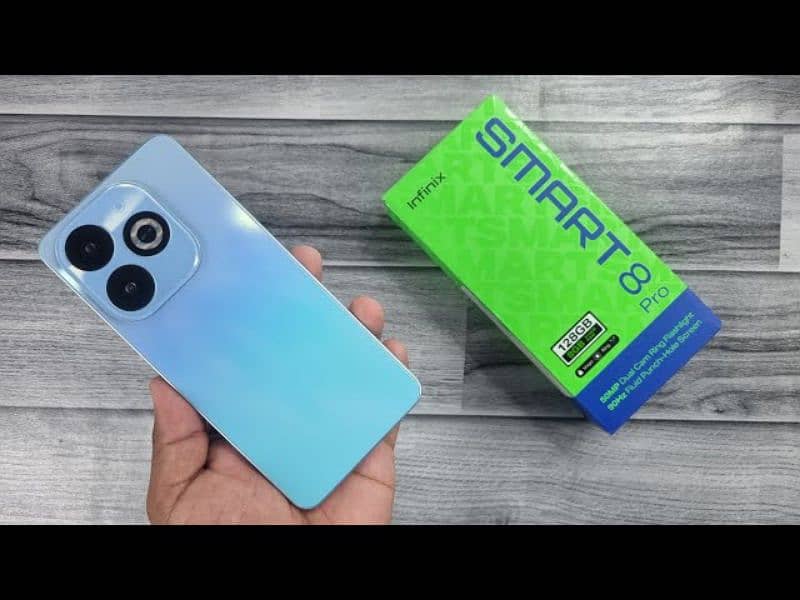 Infinix smart 8pro 6month waranty 0