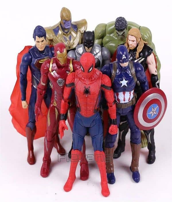 3 pcs Avengers toys action figure for kids 2