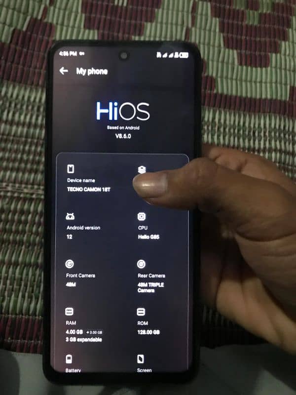 Tecno CAMON 18t all ok set no any faoult 5