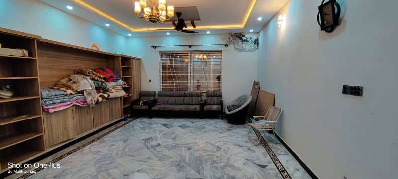 1 kanal beautiful Open basement available for rent in F15 6