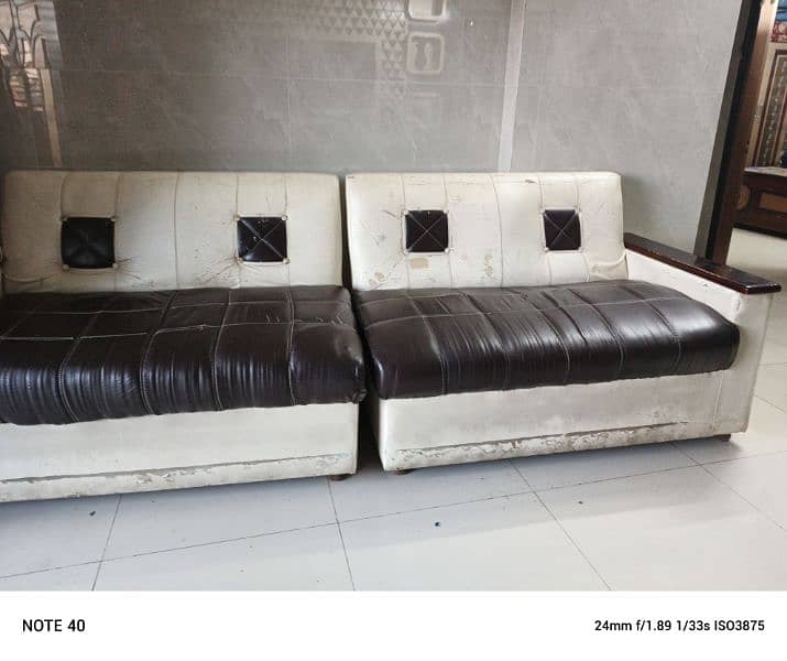 4 seter sofa 2+2 0