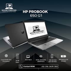 HP PROBOOK 650 G1 CORE I5 4TH GENERATION 8GB RAM 128GB SSD