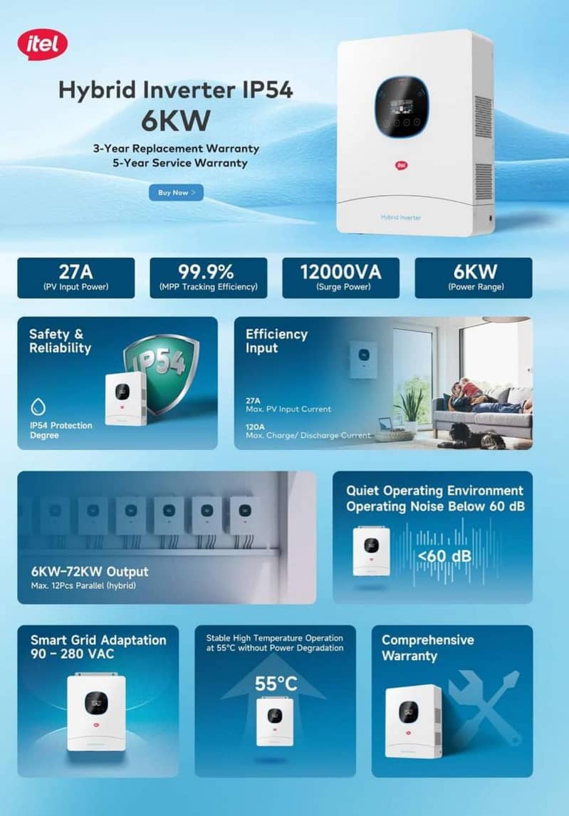 itel inverter 6kw 0