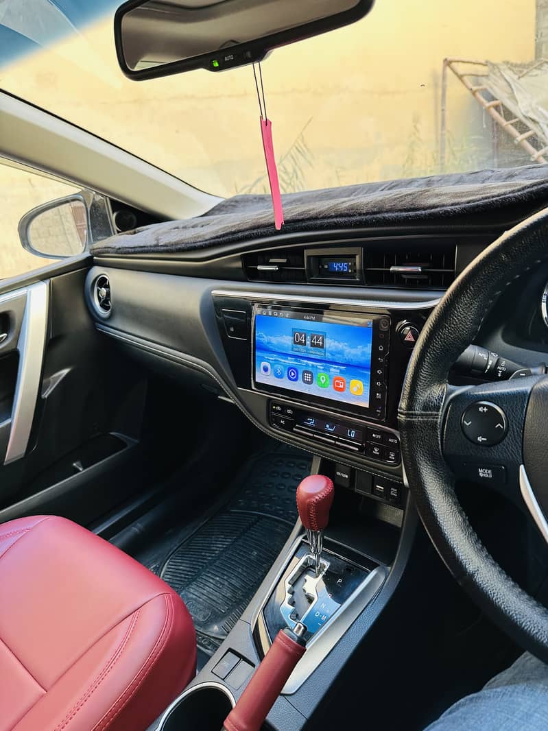 Toyota Corolla grande 2022 black interior 5