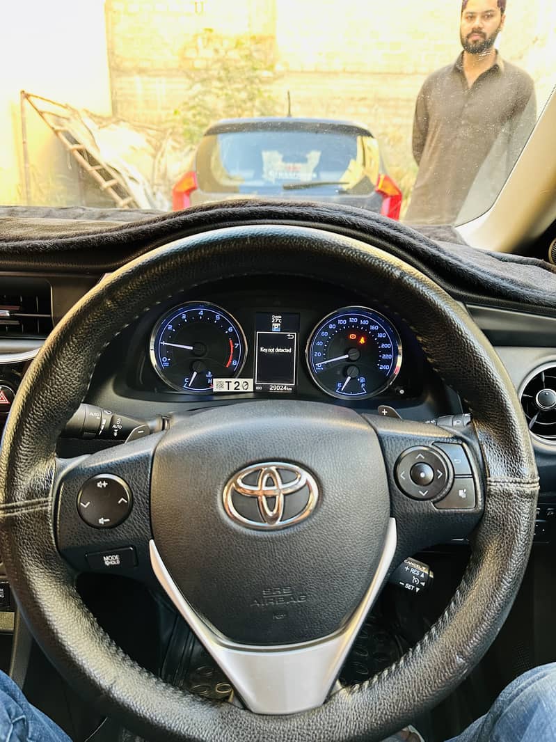 Toyota Corolla grande 2022 black interior 6