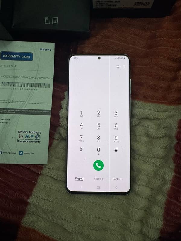 Samsung s20 plus approved 16