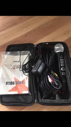 Magic mic with song book