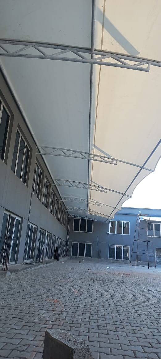 Tensile Shades|Porch Sheds/Marquee Sheds /Pre Febricated/car parking s 14