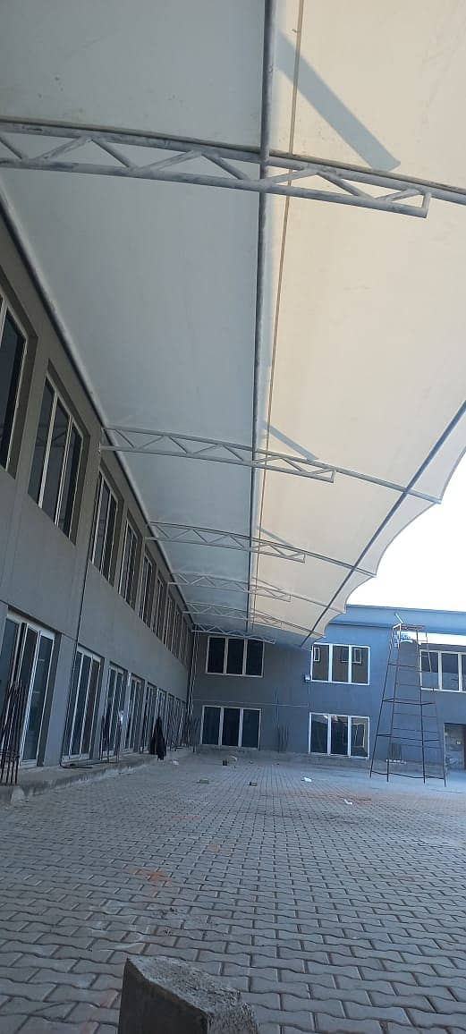 Tensile Shades|Porch Sheds/Marquee Sheds /Pre Febricated/car parking s 15