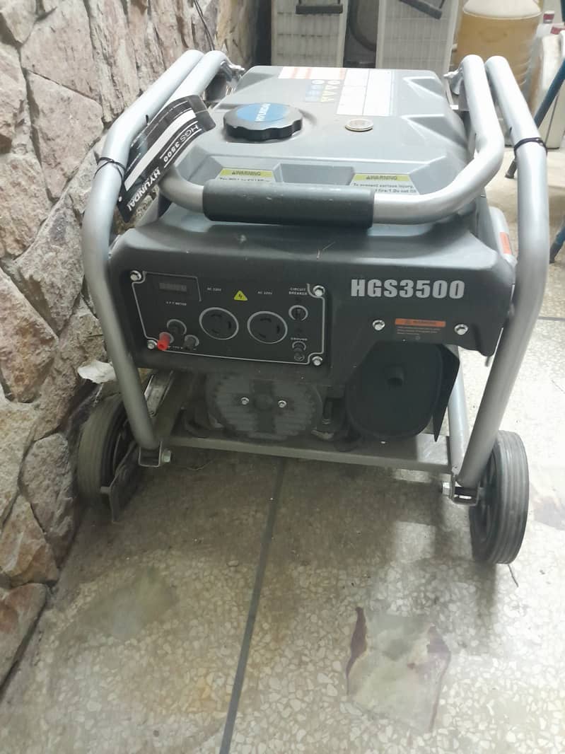 3KVA Hyundai Generator just like brand new 3