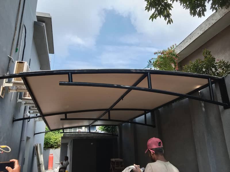 Tensile Shades|Porch Sheds/Marquee Sheds /Pre Febricated/car parking 2