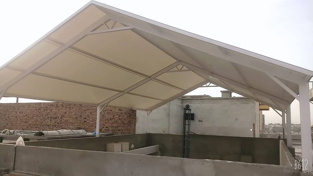 Tensile Shades|Porch Sheds/Marquee Sheds /Pre Febricated/car parking 6