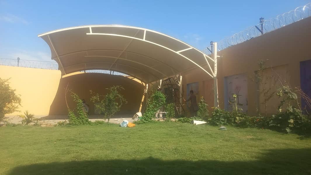 Tensile Shades|Porch Sheds/Marquee Sheds /Pre Febricated/car parking 11