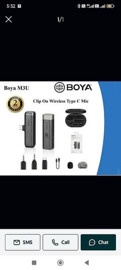 BY-WM3U 2.4GHz Wireless  microphone