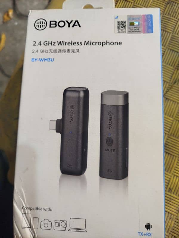 BY-WM3U 2.4GHz Wireless  microphone 2