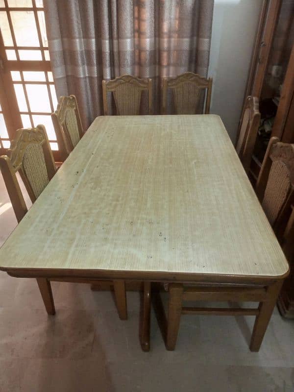 Wood Dinning Table 1