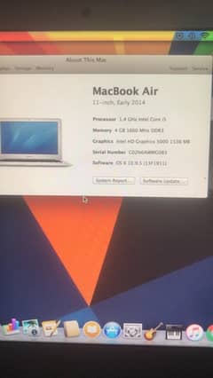 Macbook Air 2014 For Sale