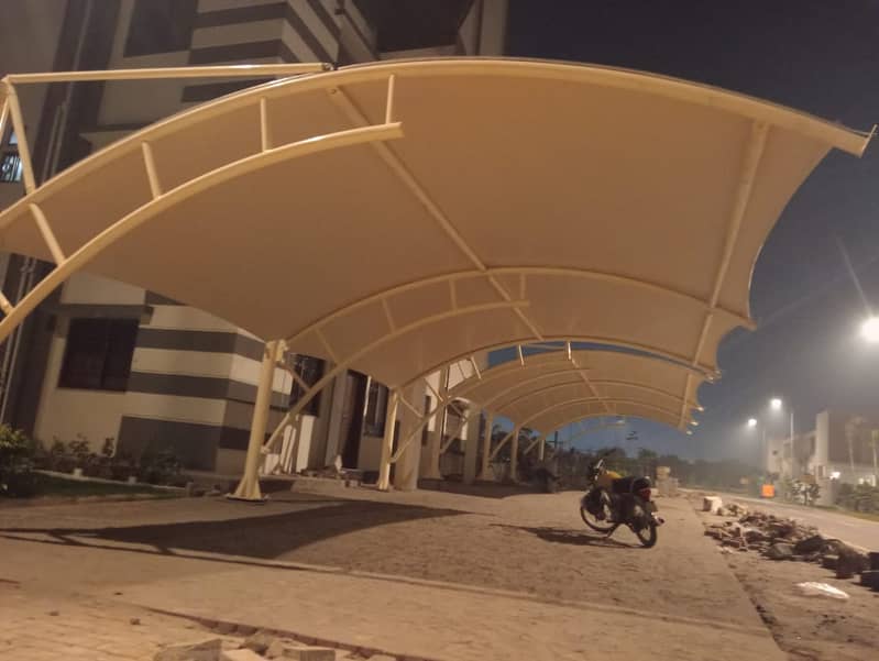 Tensile Shades | Car Parking Shades | SunShades | Folding Tarpals 12