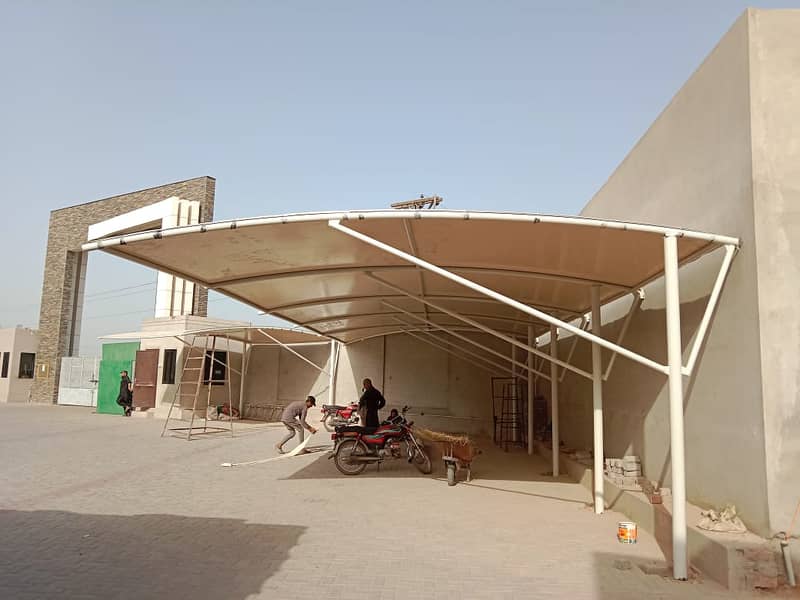 sheds \ fiberglass sheds \ tensile shades \ car parking shed \ shade 13