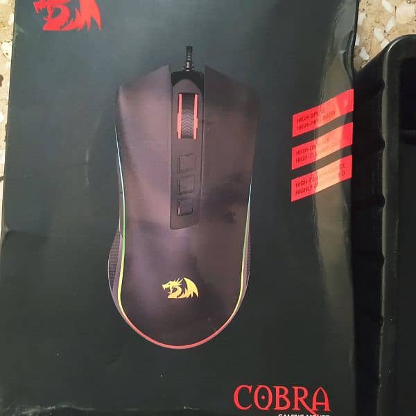 Redragon m711 cobra rgb gaming mouse 2